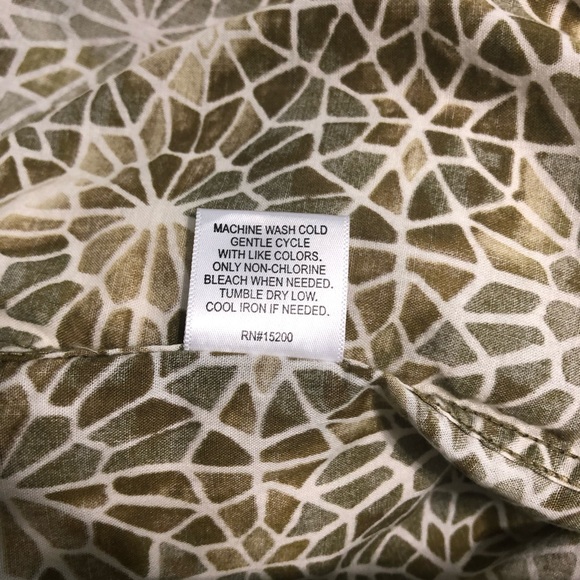 Vintage Red Psychedelic Brown Shirt Medium - Picture 6 of 7